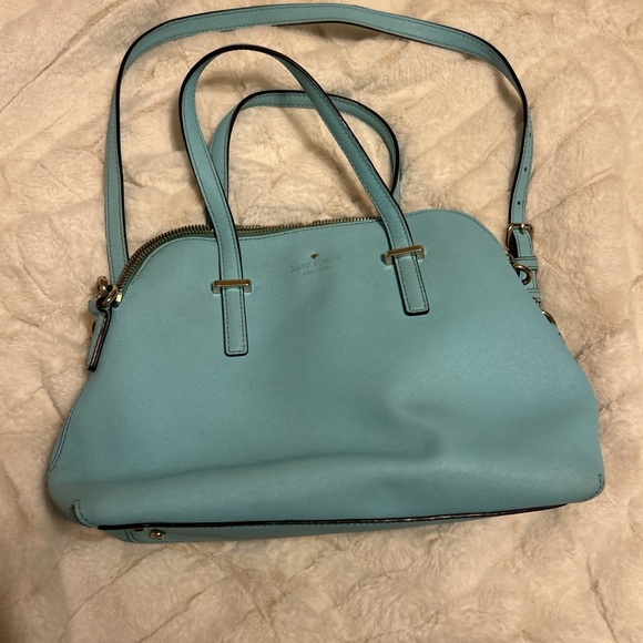 kate spade Handbags - Kate Spade Light Blue Shoulder Bag